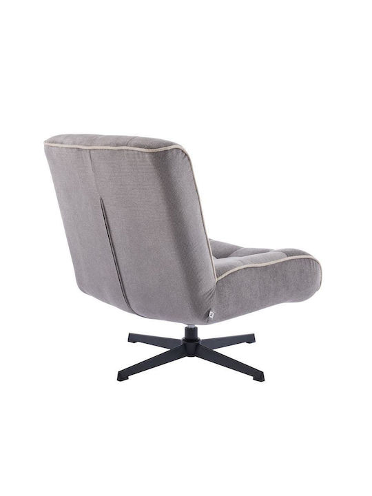 Fl820 Armchair Swivel Brown 71x82x86cm