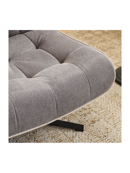 Fl820 Armchair Swivel Brown 71x82x86cm