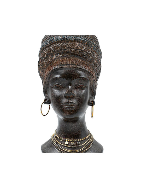 Fylliana Διακοσμητικό Χώρου African Woman Πολυρητίνης 11x13x23cm
