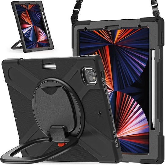 Калъф Ipad Pro 4/3 12.9" Стойка Държач За Писалка Черен