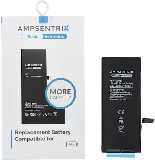 Ampsentrix Baterie Compatibilă De Înlocuire 2350mAh Pentru iPhone 7