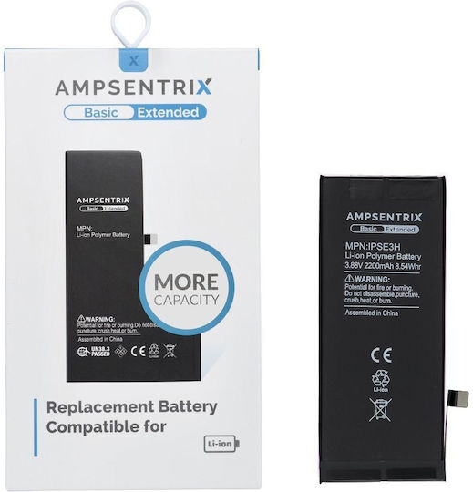 Ampsentrix Compatible Replacement Battery for iPhone SE 2022
