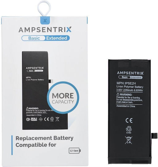 Ampsentrix Συμβατή Μπαταρία Αντικατάστασης για iPhone SE 2020