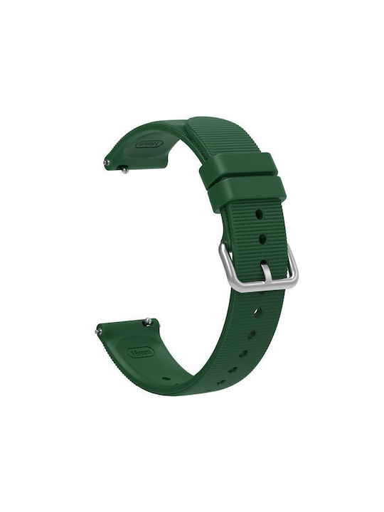 Μονόχρωμο Λουράκι Ρολογιού Σιλικόνη Υφή Xiaomi Watch S4 41mm Dark Green Μονόχρωμο Λουράκι Ρολογιού Σιλικόνη Υφή Xiaomi Watch S4 41mm Dark Green