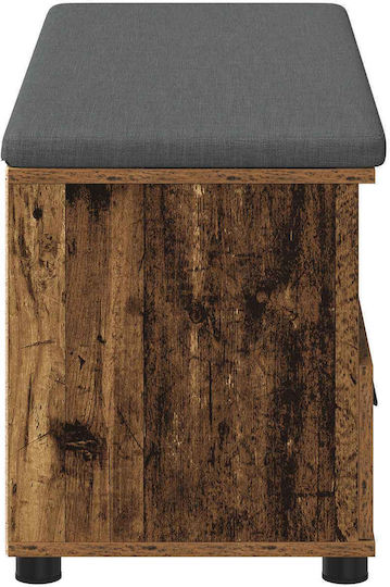 Eingangsmöbel mit Bank Old Wood 100x38x46cm