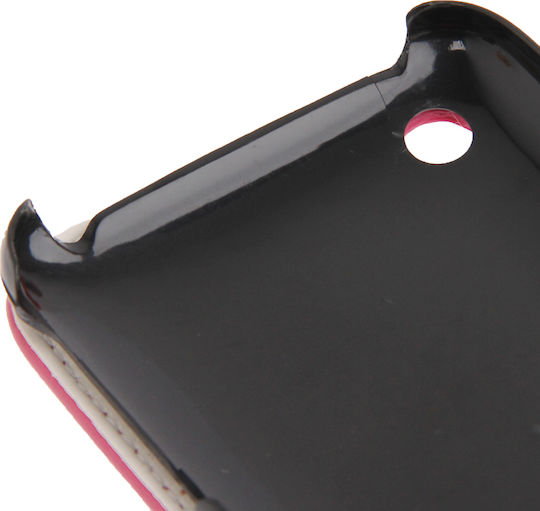 Iphone Vertical Flip Δερμάτινο Μωβ (iPhone 3G & 3GS (Apple))