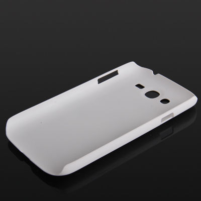 Pure Color Anti-scratch Umschlag Rückseite Kunststoff Weiß (Galaxy Grand)