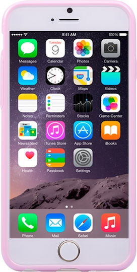Back Cover Σιλικόνης / Πλαστικό Ροζ (iPhone 6/6s)