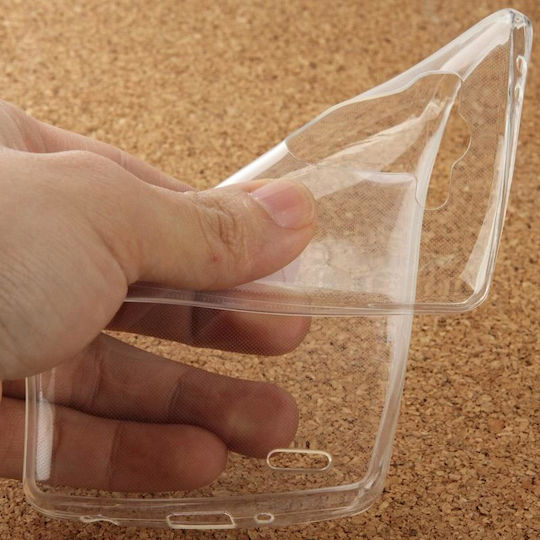 Ultra-thin Back Cover Σιλικόνης / Πλαστικό 0.7mm Διάφανο (LG G3)