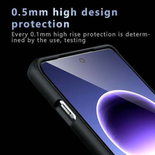 Find Задна корица Пластмаса / Силикон Черен (Honor X7)
