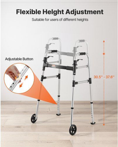 Vevor Foldable Aluminum Walker