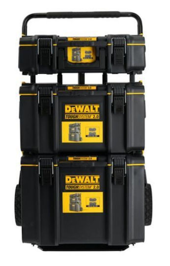 DEWALT Cu roți Plastic Căruță 3 Secțiuni cu Geantă de scule L70xA62xÎ113cm