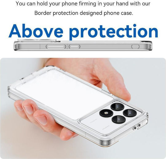Umschlag Rückseite Silikon Transparent (Xiaomi Redmi K70 Pro)