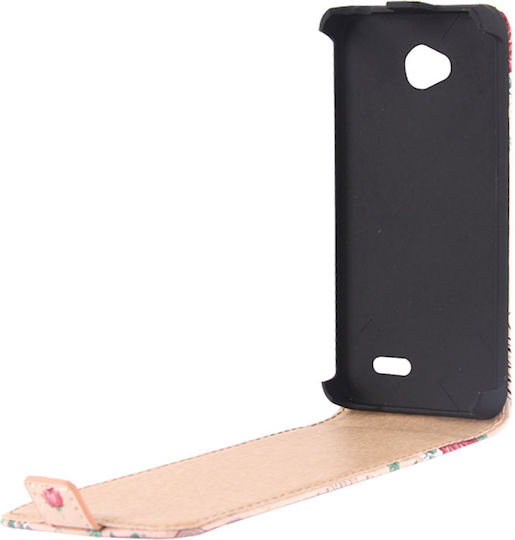 Dual Vertikaler Flip Leder (LG L70 / Zweifach D325)
