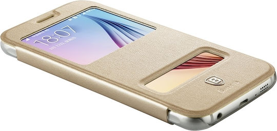 G920 Back Cover Piele Maro (Galaxy S6)