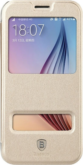 G920 Back Cover Piele Maro (Galaxy S6)