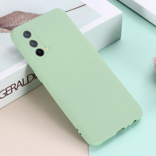 Pure Color Liquid Задна корица Силикон Зелен (OnePlus Nord CE)