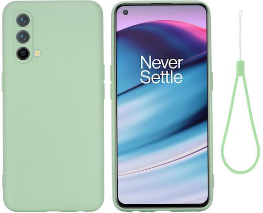 Pure Color Liquid Задна корица Силикон Зелен (OnePlus Nord CE)