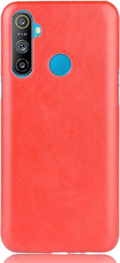 3 Back Cover Plastic Impermeabil Roșu (Realme C3)