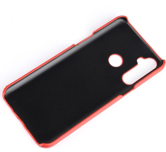 3 Back Cover Plastic Impermeabil Roșu (Realme C3)