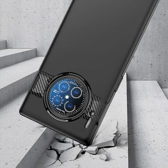 Mate 30 Mate Back Cover Plastic Magnetic Black (TCL 30 / 30+ / 30 5G)