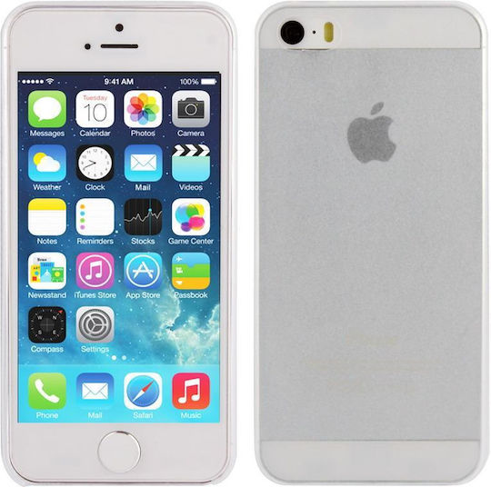 Ultra Thin Back Cover Plastic 0.3mm Transparent (iPhone 5/5s/SE)