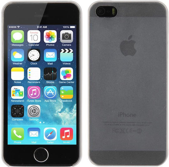 Ultra Thin Back Cover Plastic 0.3mm Transparent (iPhone 5/5s/SE)