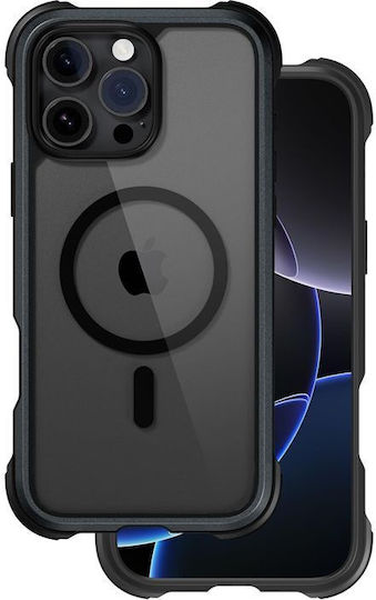 Mageasy Odyssey M Задна корица Силикон Черен (iPhone 16 Pro Max)