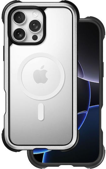 Mageasy Odyssey M Back Cover Σιλικόνης Ασημί (iPhone 16 Pro Max)