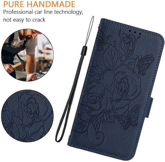 Back Cover Piele / Piele artificială / Silicon cu Curea Roz (Honor 20 Lite)