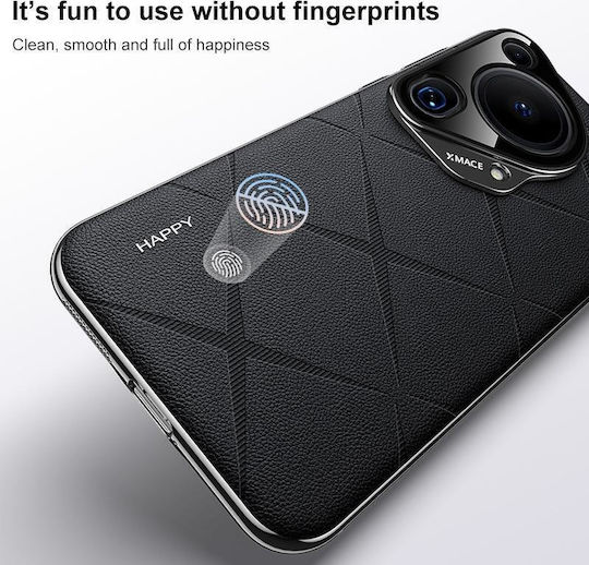 Απλό Back Cover Δερμάτινο / Πλαστικό Καφέ (Huawei Pura 70)