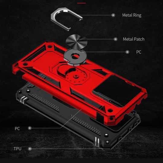 Xiaomi Back Cover Silicone / Plastic Waterproof Red (Xiaomi 13T, Xiaomi 13T Pro)