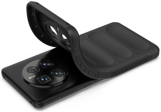 Umschlag Rückseite Silikon Schwarz (Huawei Mate 50 Pro)