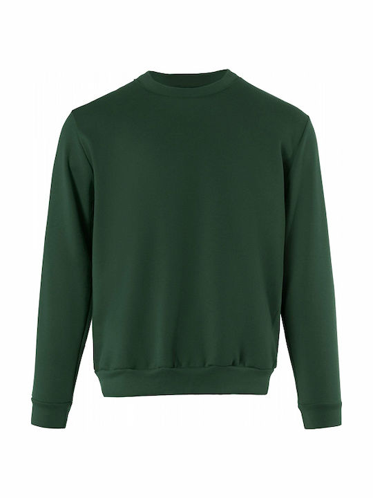 Hiver Bottle Ανδρικό Μακρυμάνικο Φούτερ Εργασίας Πράσινο