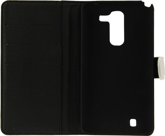 G Pro 2 Задна корица Кожа / Пластмаса Бял (LG Optimus G Pro 2 / F350)