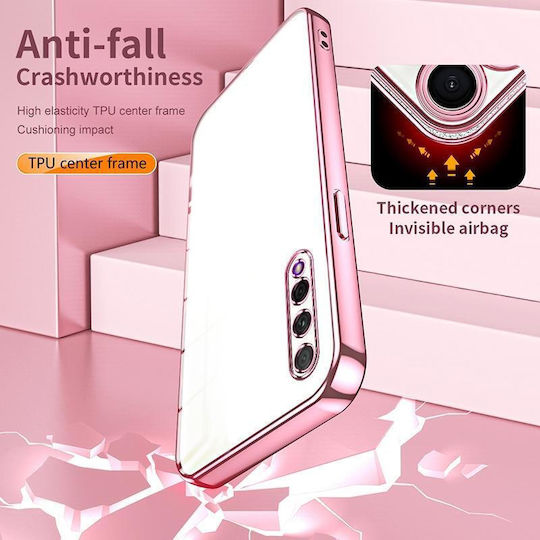 Honor 9X Pro Huawei Y9s Transparent Plating Fine Hole Phone Case Purple