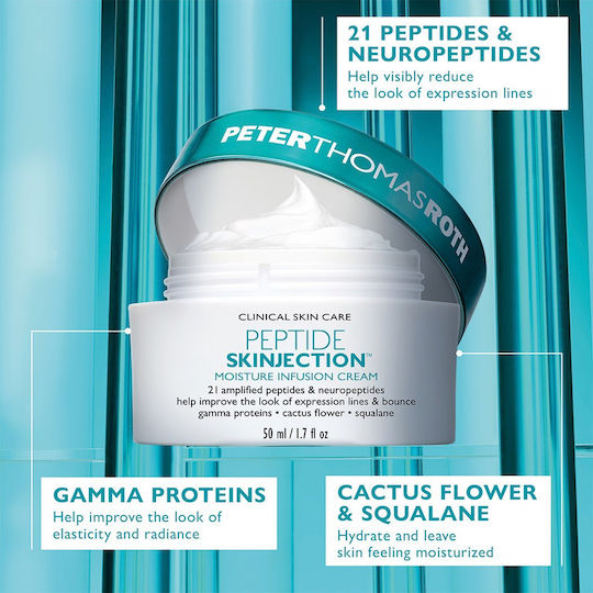 Peter Thomas Roth Peptide Skinjection Moisture Infusion Cream Refillable 50 Ml