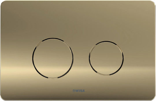 Wisa Flush Plate Dual Flush