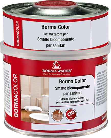 Borma Color Emaille Weiß 750ml 6900502K-90