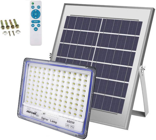 Jortan Waterproof Solar LED Floodlight 400W Cold White with Remote Control IP66