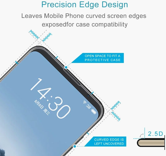 2.5D 0.26мм Закалено стъкло 2бр (Pocophone F1)