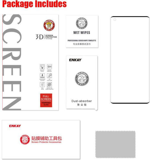 Hat-prince 3D 0.26mm Full Face Tempered Glass (OnePlus 8)