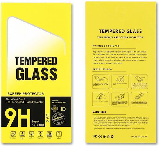 9h Surface Hardness 0.26mm Tempered Glass (Redmi Note 4/Note 4X)