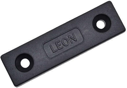 Leon Fine Foods Plastic Furniture Leg Suitable for Table / Small Table 5.3x1.8cm Gray
