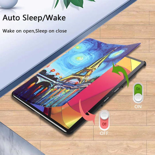 Star Tower Flip Cover Πολύχρωμη (Lenovo Tab P11 Pro)