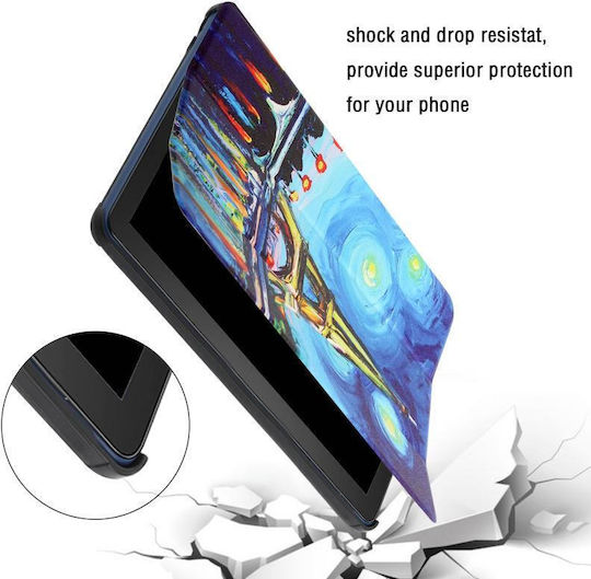 Star Tower Flip Cover Πολύχρωμη (Lenovo Tab P11 Pro)