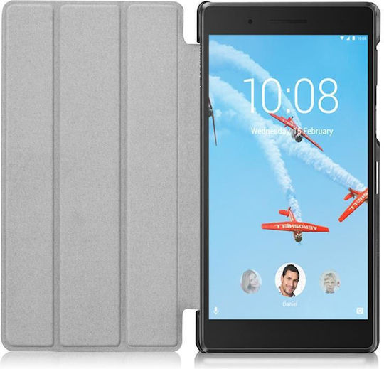 Peony Flower Pattern Flip Cover Πολύχρωμη (Lenovo Tab 7, Tab 4 (TB-7504F / TB-7504N / TB-7504X))