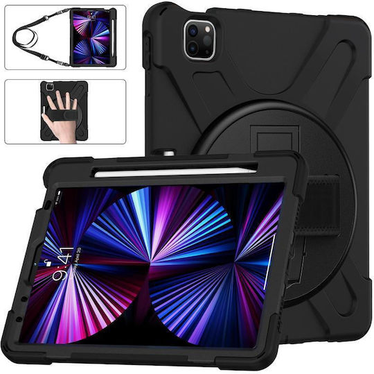 Flip Cover Negru Neagră (iPad Pro 2018 11" / iPad Pro 2020 11" / iPad Pro 2021 11" / iPad Pro 2022 11'')