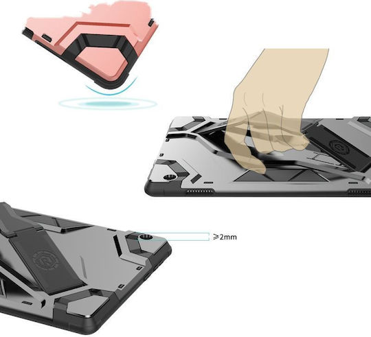 Protecție Flip Cover Rezistentă Argintiu (Lenovo Tab M10 TB-X605) EDA00678804B