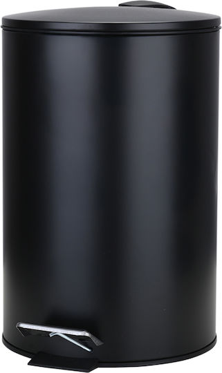 Bathroom Bin Classic Soft Close 12lt Matte Black